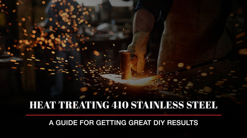 featured image for how to heat treat 410 stainless steel.