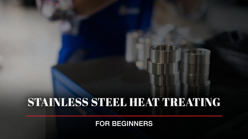 Stainless steel heat treating for beginners featured image with blanks