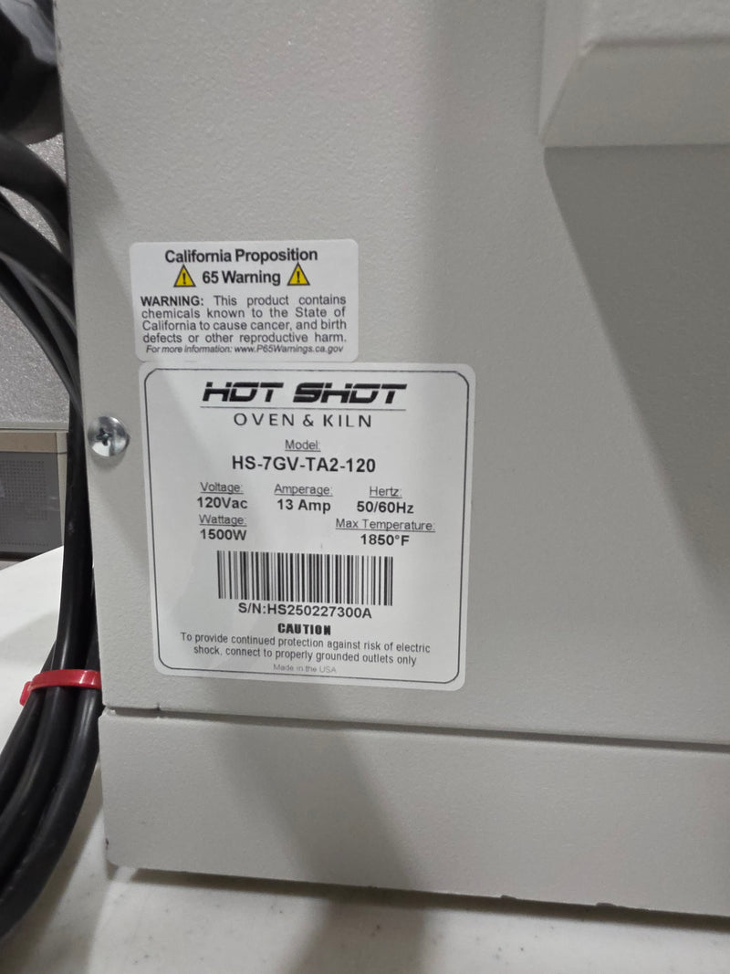 Hot Deals S&D | HS-7GV-TA2-120 - Int. Dims-7”Dx7”Wx7”H