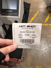 Hot Deal - SCRATCH N DENT 360 Cubic Inch Heat Treating Oven HS-360-TA2-120-15A