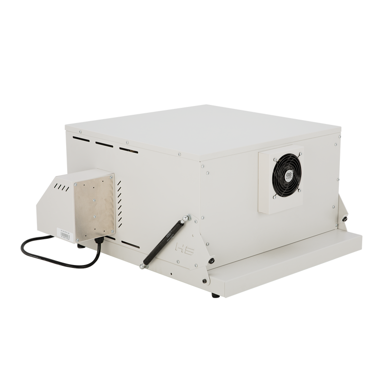 16"Dx16"Wx6"H · 1700°F Clamshell Oven/Kiln